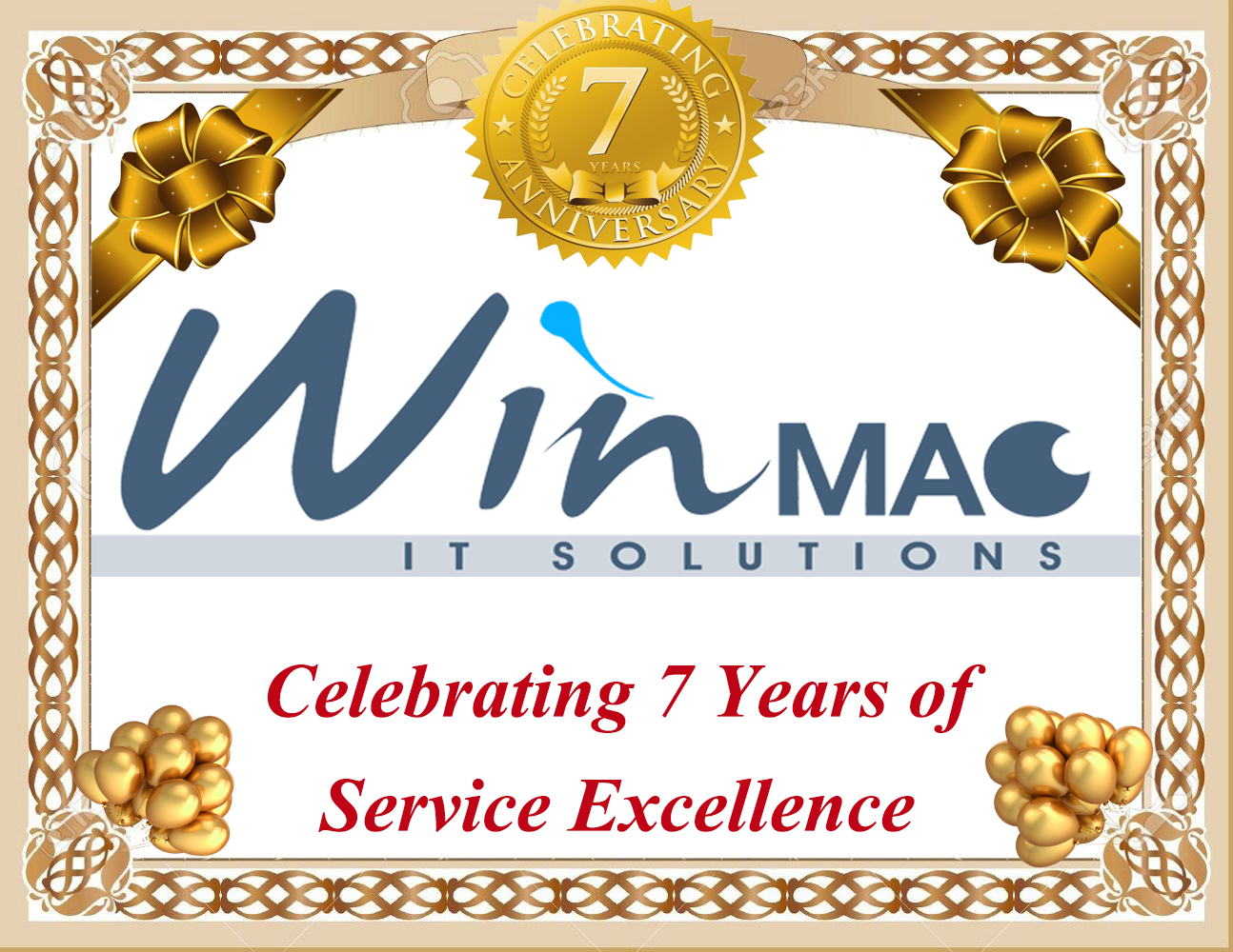 WinMac IT Solutions Celebrating 7th Anniversary