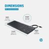HP 150 WD KBD INDIA - Image 3